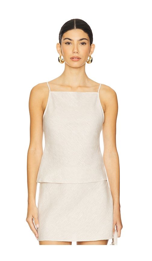 By Marianna Eula Linen Top