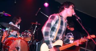 The late Jeff Buckley onstage in Belgium playing his Fender Telecaster in Butterscotch Blonde