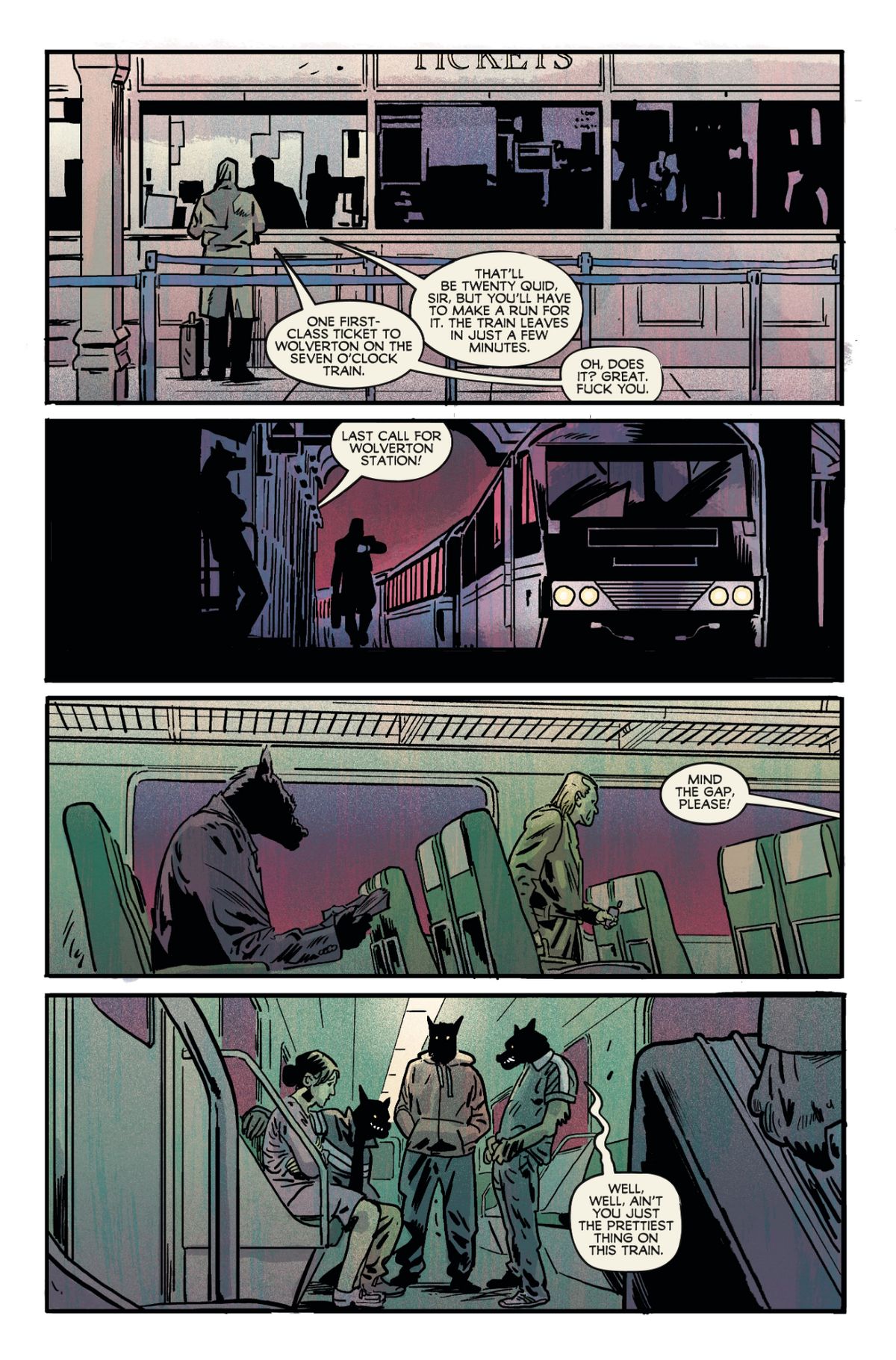 Get a terrifying look inside Creepshow Joe Hill's Wolverton Station