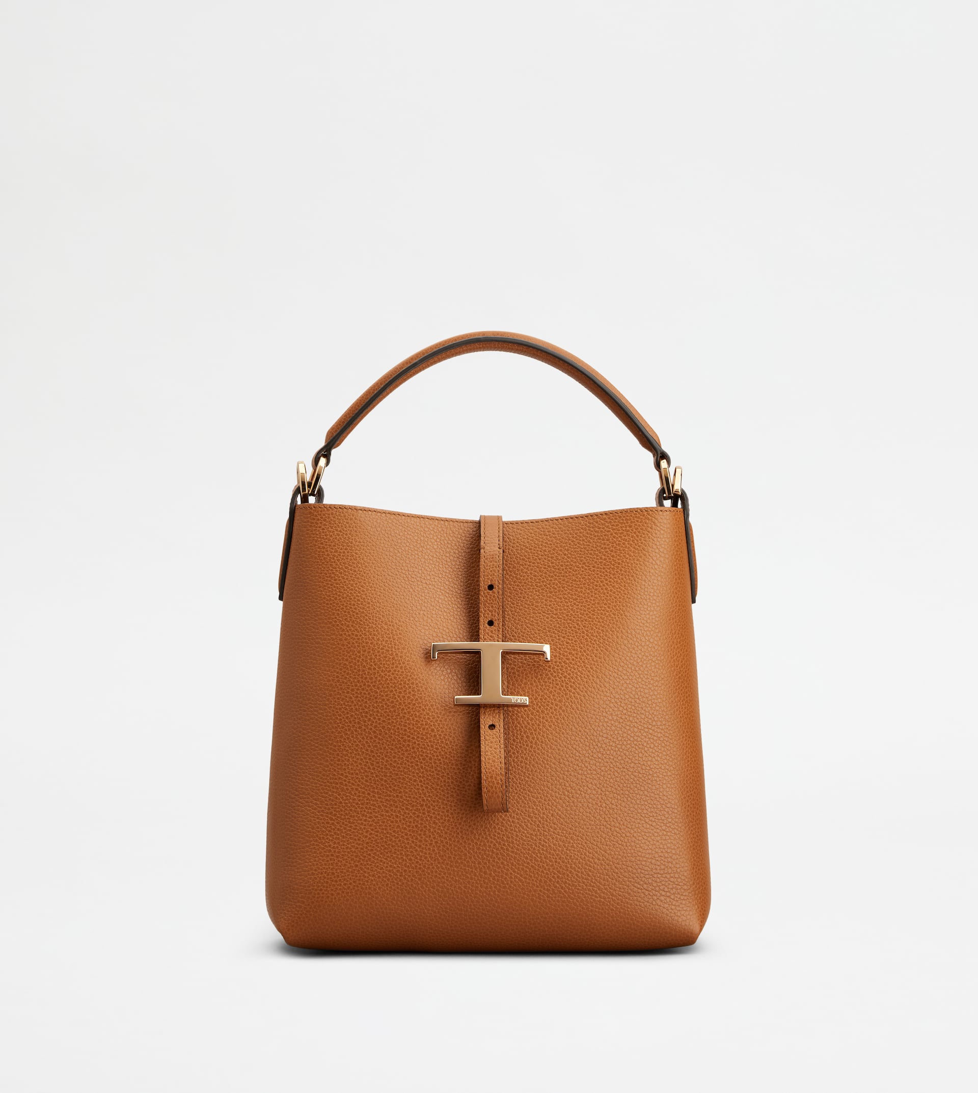 T Timeless Bucket Bag in Leather Mini