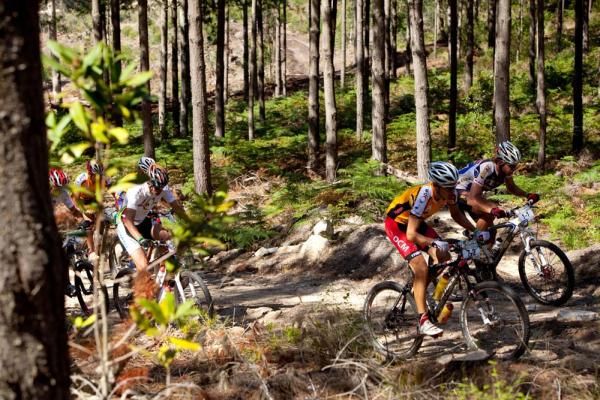 Stage winner Thomas Zand en route to the finish