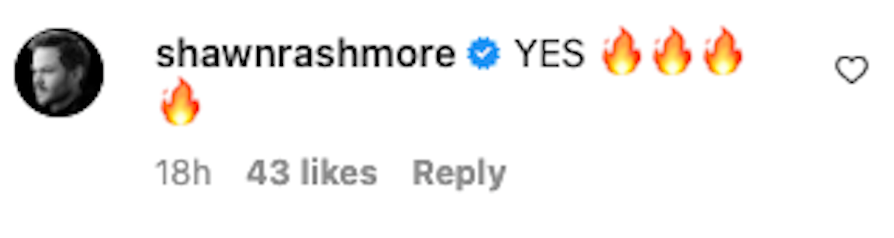 Sean Ashmore Instagram
