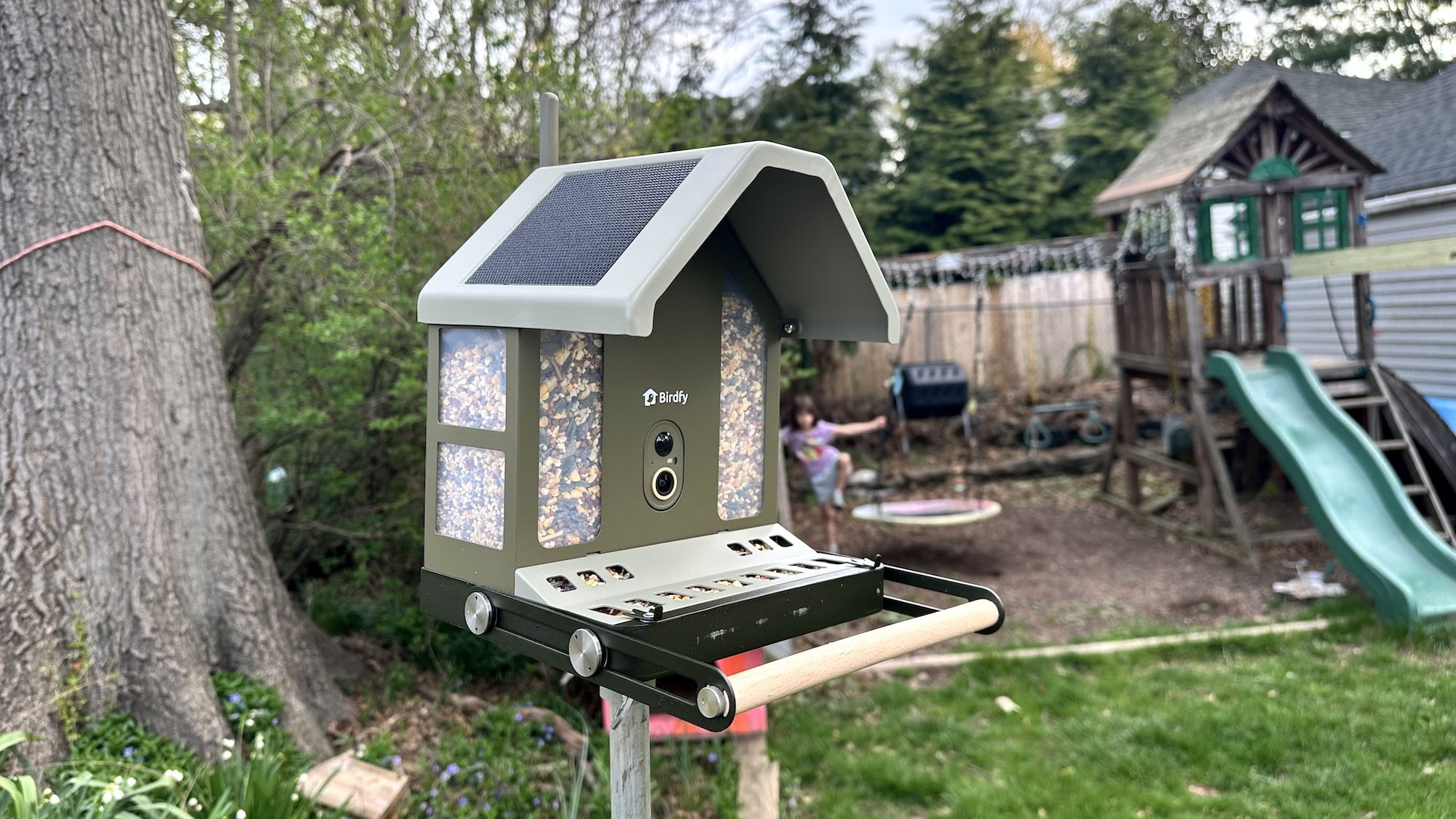 This 4K smart bird feeder is tough on squirrels, but video could be better