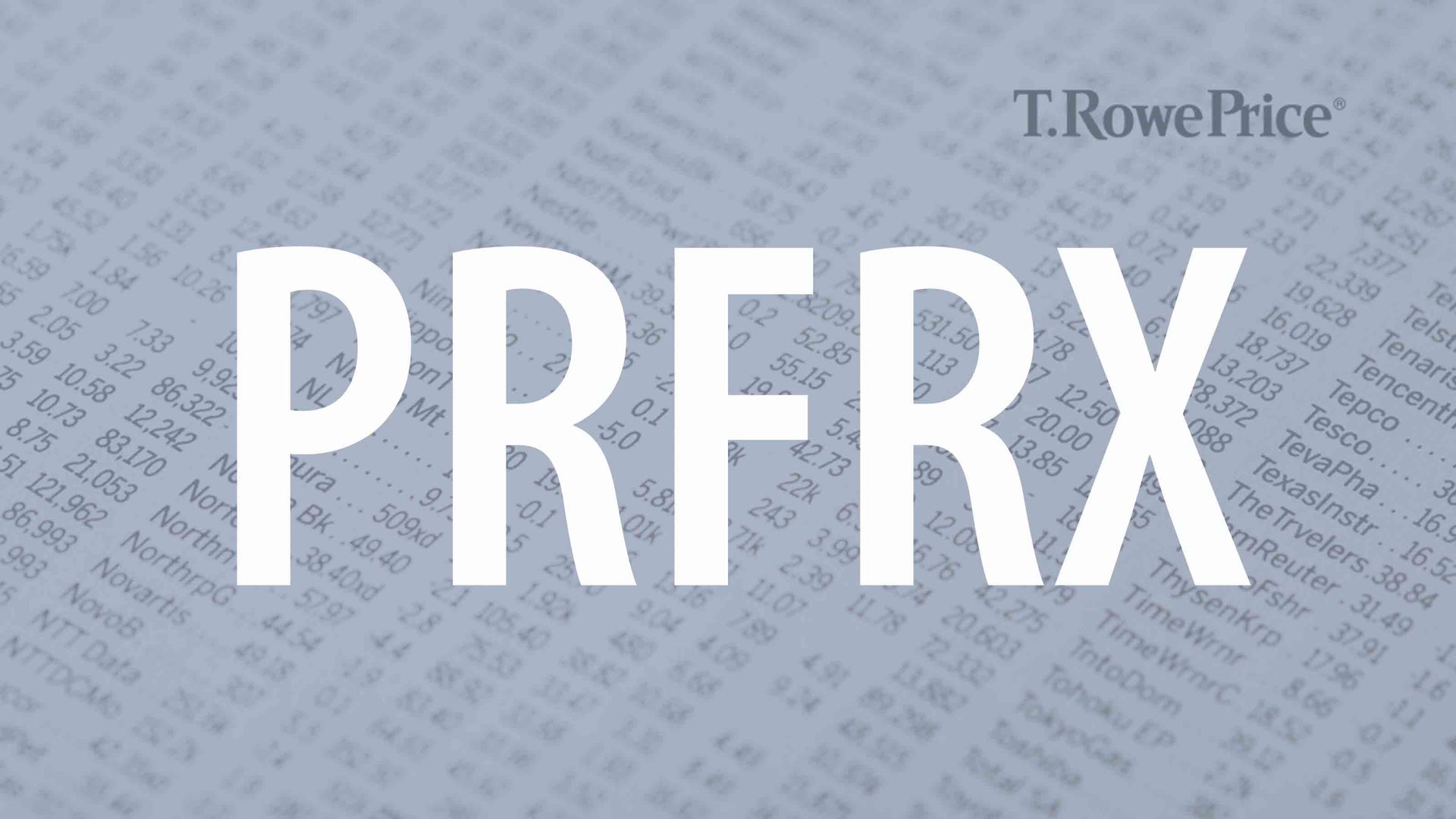 T. Rowe Price Floating Rate
