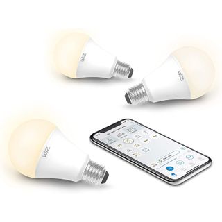 Wiz white smart bulbs three-pack