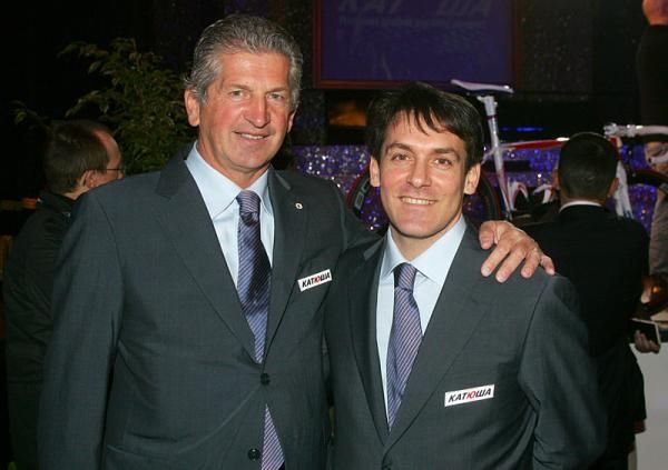 Mario Chiesa with Serge Parsani