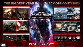Black Ops Cold War Season 1 Reloaded roadmap