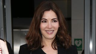 Nigella Lawson seen at BBC Radio 2 on September 22, 2017 in London