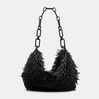 All Saints Madea Chain Strap Beaded Bag