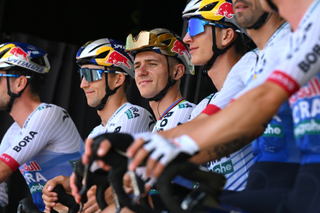 Remco Evenepoel and Florian Lipowitz are putting on a happy face at the Tour de France, but I'm not really buying it – is anyone?