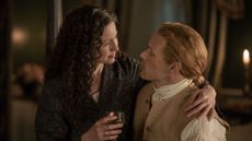 Caitriona Balfe and Sam Heughan in Outlander