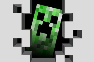 A Minecraft creeper.