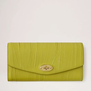 lime green wallet