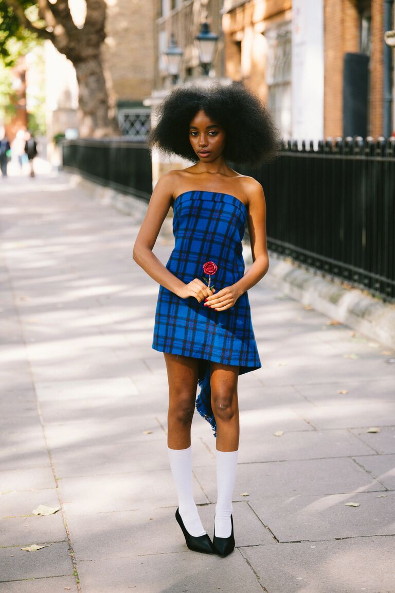 London Fashion Week street style