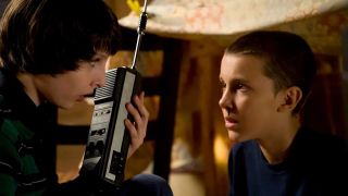 Eleven and Mike in Stranger Things Season 1