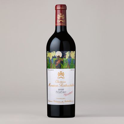 Château木桐罗斯柴尔德艺术家设计的酒标