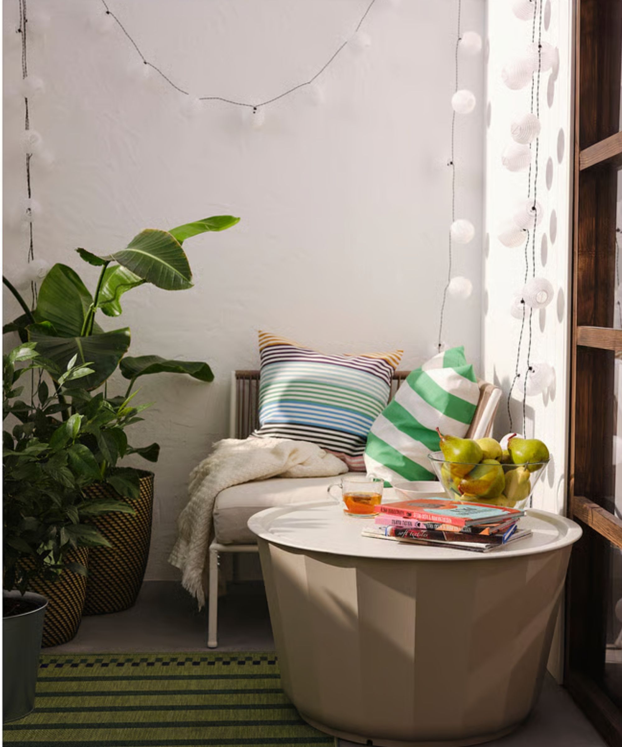 IKEA outdoor L&Aring;gask&Auml;r Coffee Table, Beige