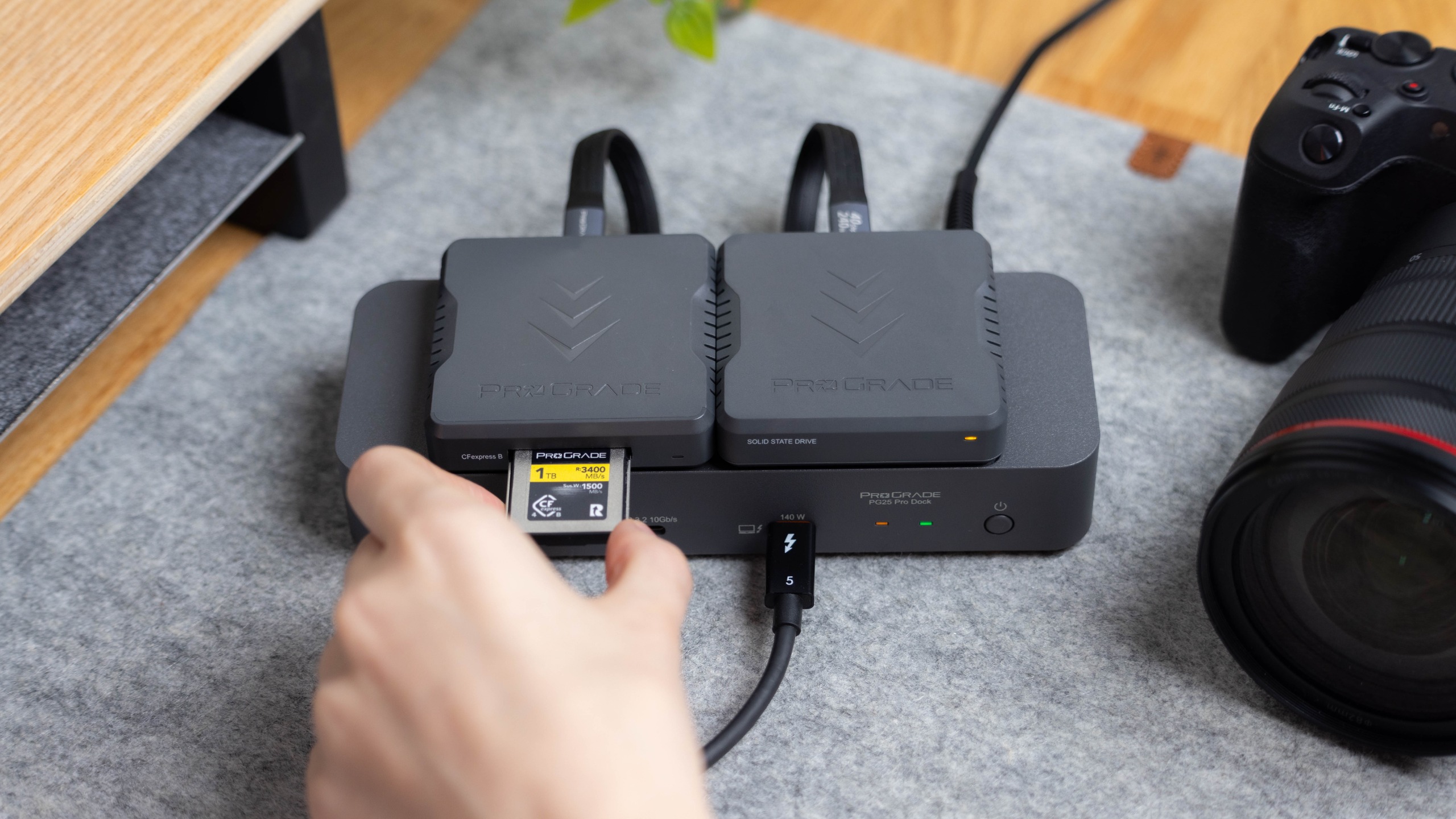 ProGrade Digital Thunderbolt hubs and docks