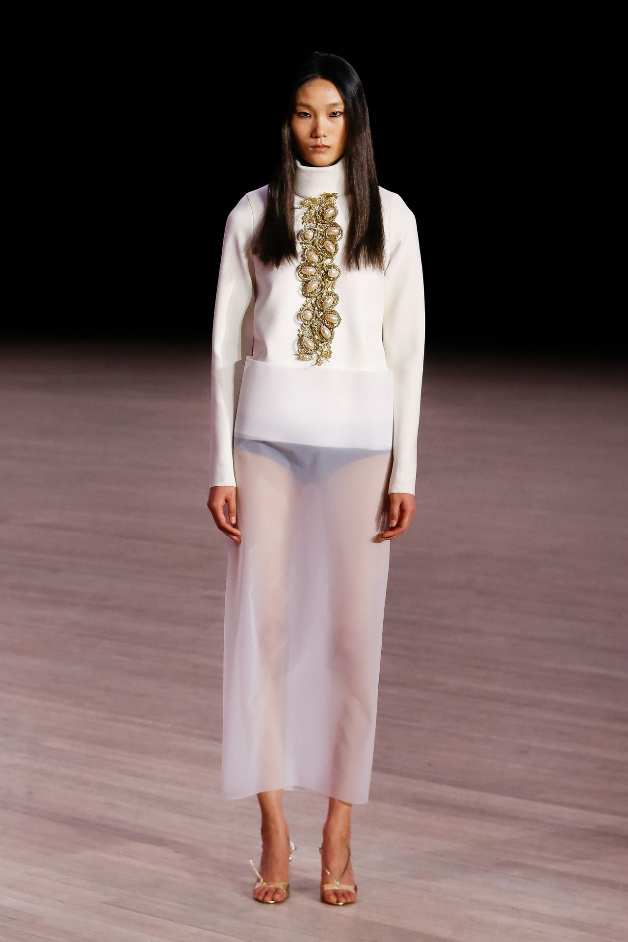 models wear the Marc Jacobs Fall 2026 runway collection at the Park Avenue Armory
