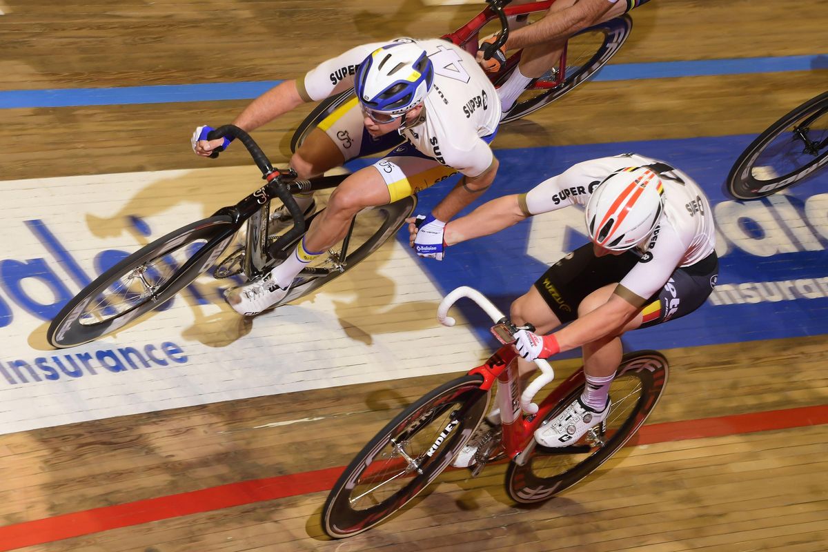  Lotto Soudal rider Gerben Thijssen crashed on the opening night of the 2019 Gent Six