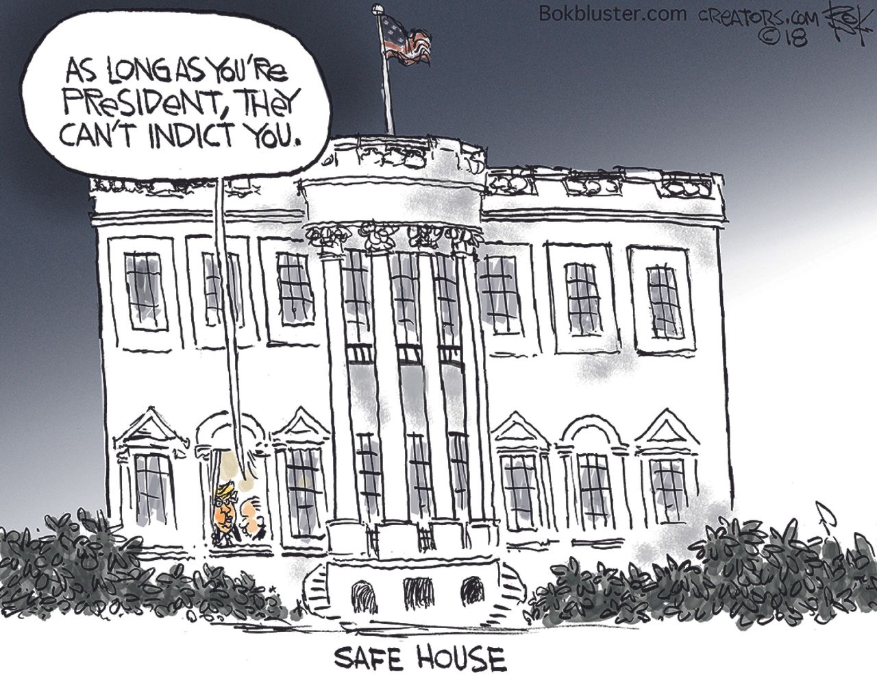 U.S. Trump safe house president indict