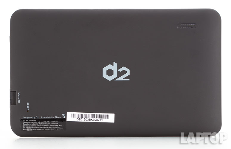 D2 Pad 712 Back View