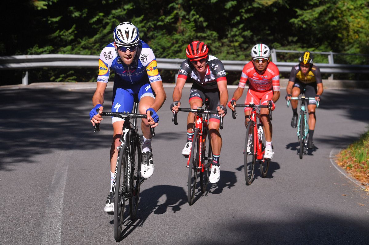 Laurens De Plus (Quick-Step Floors) in the breakaway
