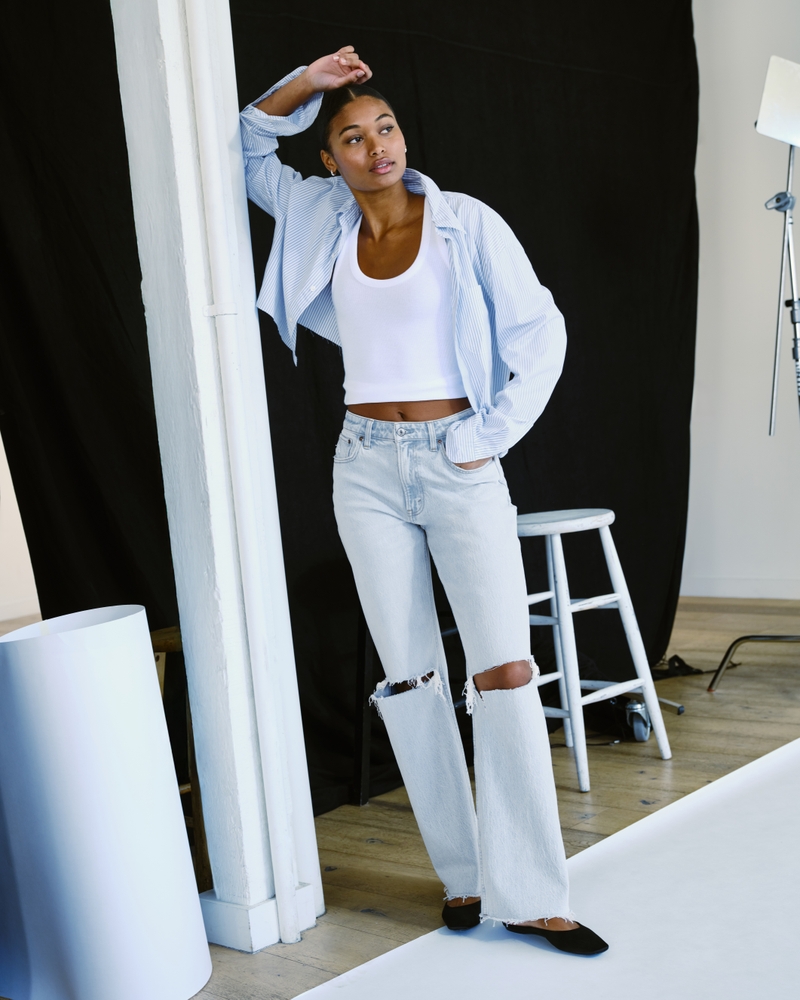 Curve Love High Rise 90s Relaxed Jean