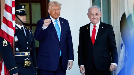 Donald Trump and Benjamin Netanyahu