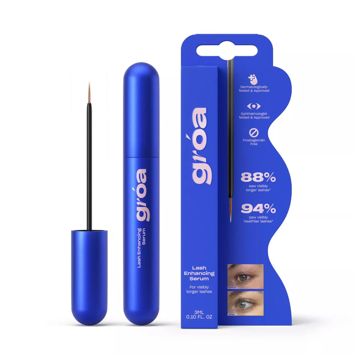 Groa Eyelash Enhancing Serum - 3ml - Beauty Studio