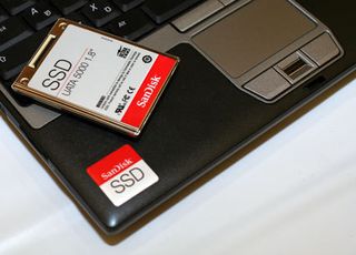 SanDisk's 32 GB solid-state drive will be compatible with any laptop that accepts 1.8