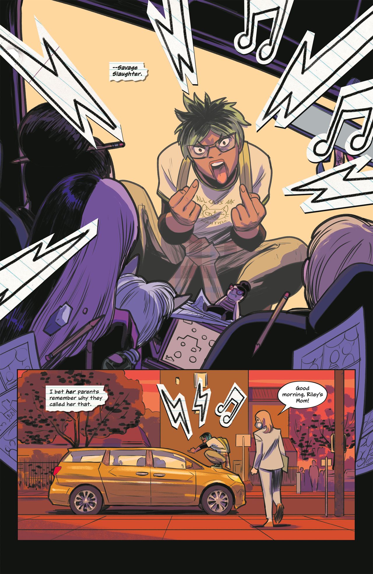 Interior pages from FML #1.