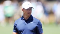 Rory McIlroy in the final round of The Masters