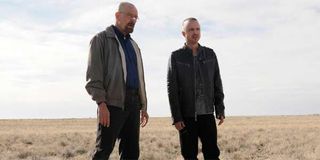 Breaking Bad's Jesse Pinkman and Walter White fight