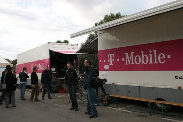 T-Mobile have all their equipment here in Majorca.