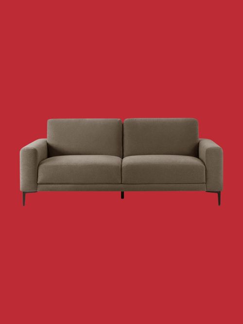 Malibu 3 Seater Sofa - Chenille Mushroom