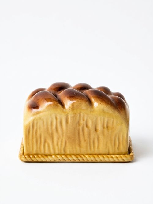 Brioche Ceramic Butter Dish | Oliver Bonas