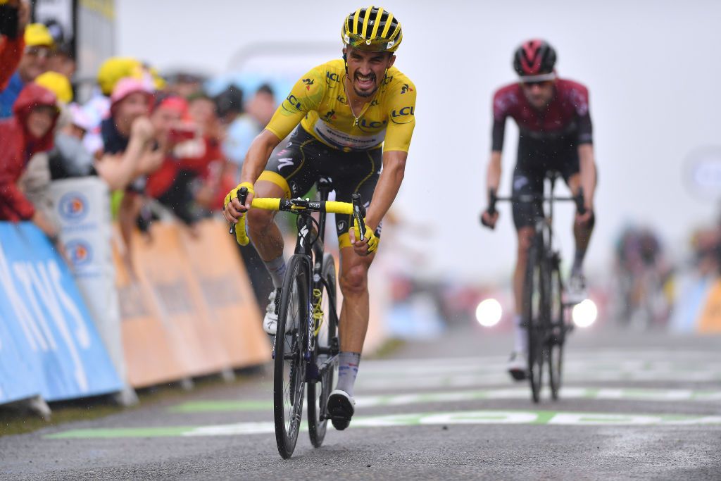 Julian Alaphilippe endured his worst day yet in yellow