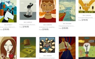 Stock art: Selection of illustrations