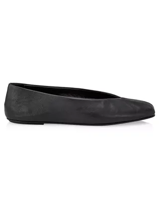 Eva Two Leather Ballet Flats