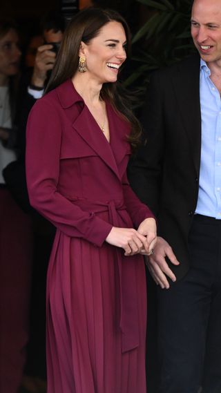 Catherine, Princess of Wales visit The Rectory during their visit to Birmingham on April 20, 2023 in Birmingham