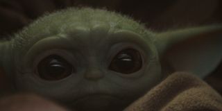 Baby Yoda, looking all cute