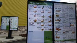 Taco Time Northwest revamps drive-thrus with LG digital displays