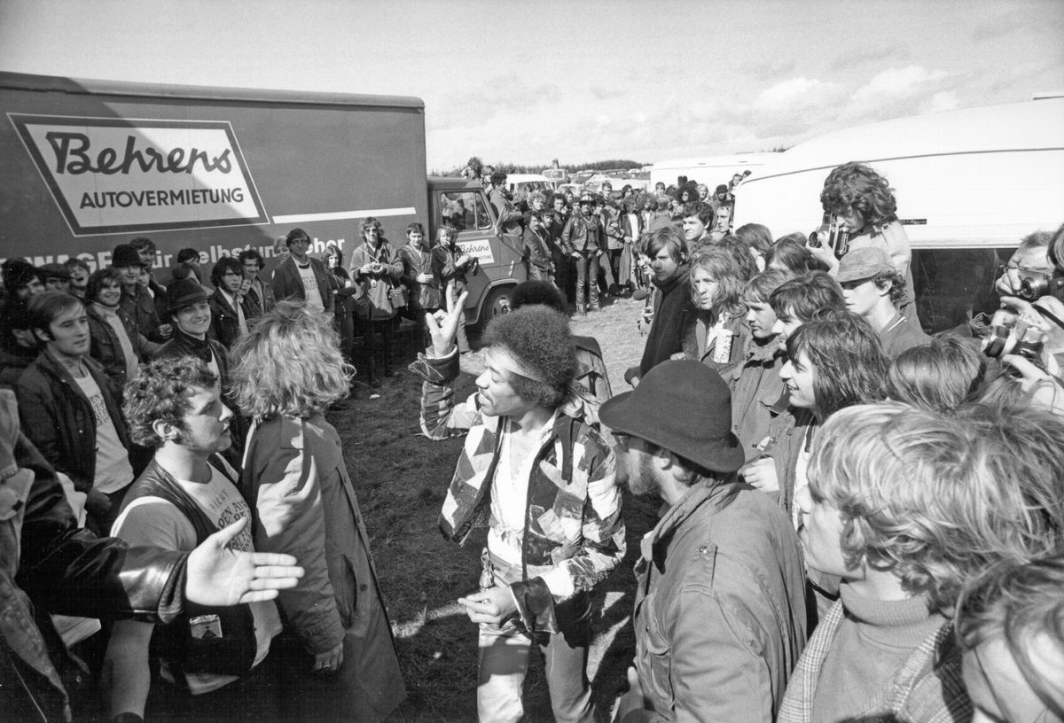 Hendrix arrives at Fehmarn