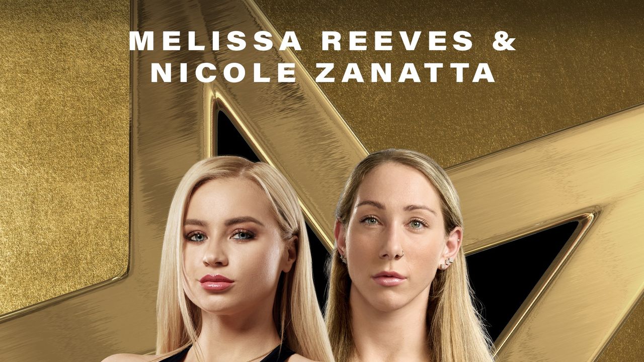 Melissa and Nicole in key art for The Challenge All Stars: Rivals