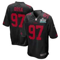 Nick Bosa Super Bowl jersey - black Nike | $119.99 at Walmart