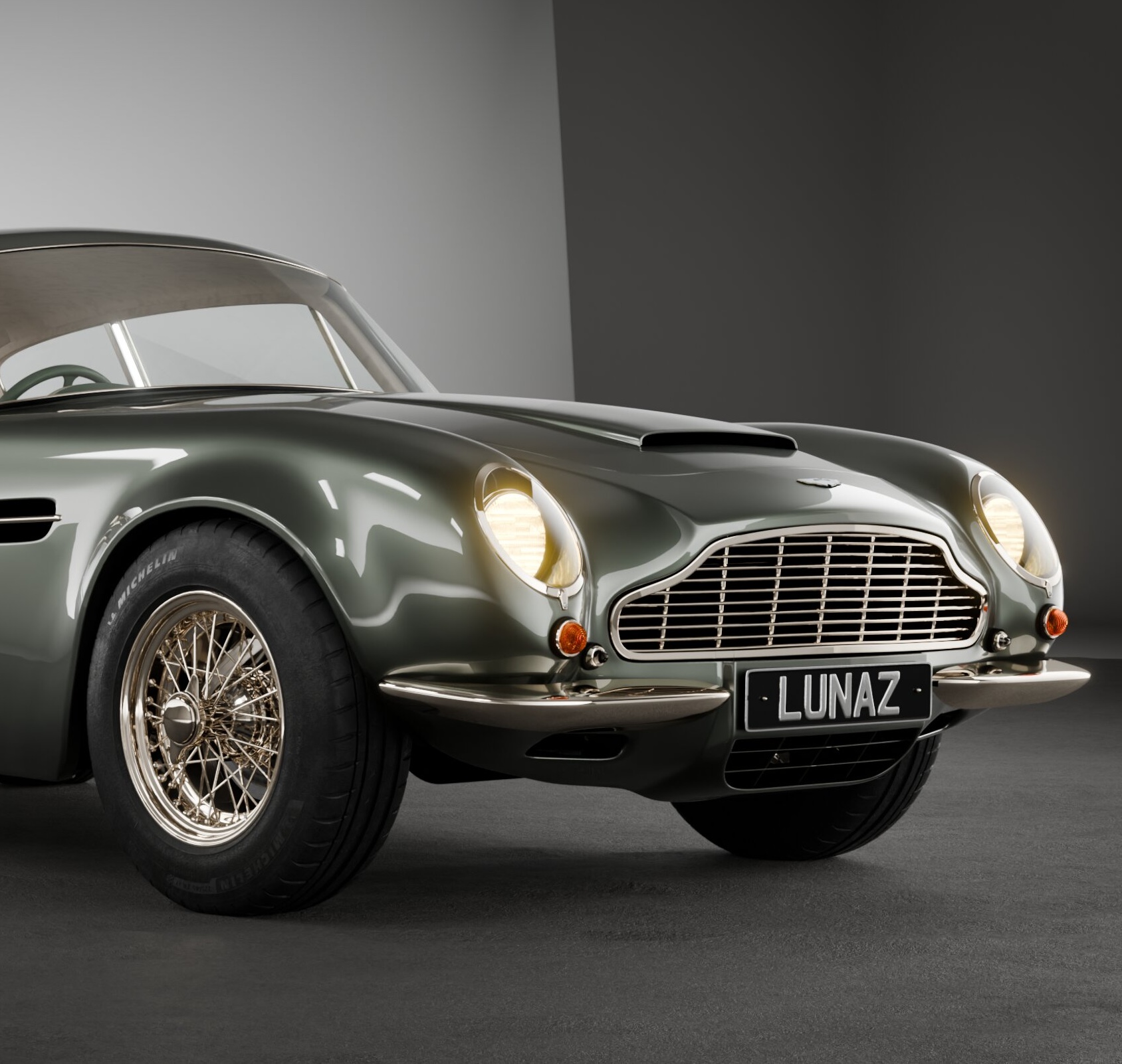 Front of a Lunaz DB6