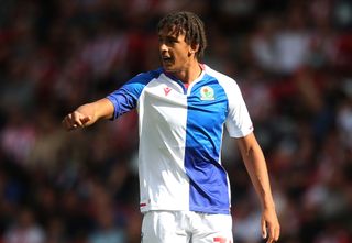 Blackburn Rovers Ashley Phillips during the Sky Bet Championship between Sheffield United and Blackburn Rovers at Bramall Lane on August 20, 2022 in Sheffield, United Kingdom.