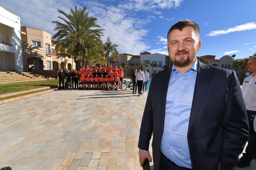 Dariusz Miek, owner and CEO of the CCC Team