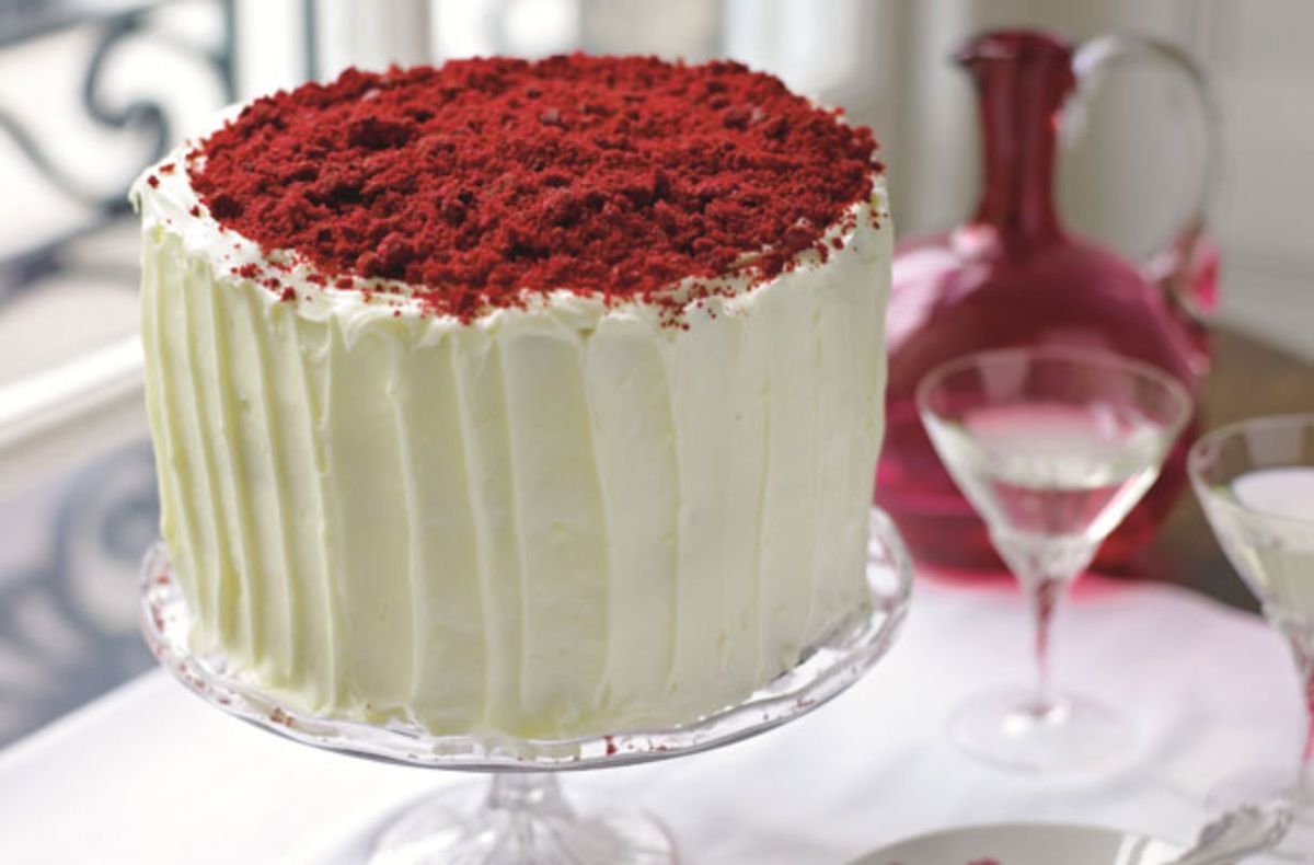 Make your own deliciously rich red velvet cake recipe from Stacie Stewart